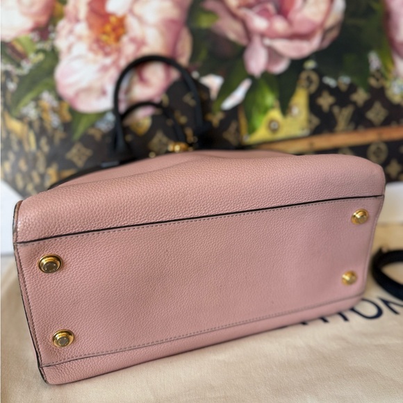 Louis Vuitton Taurillon Pink /Black Leather City Steamer Bag - Picture 16 of 17